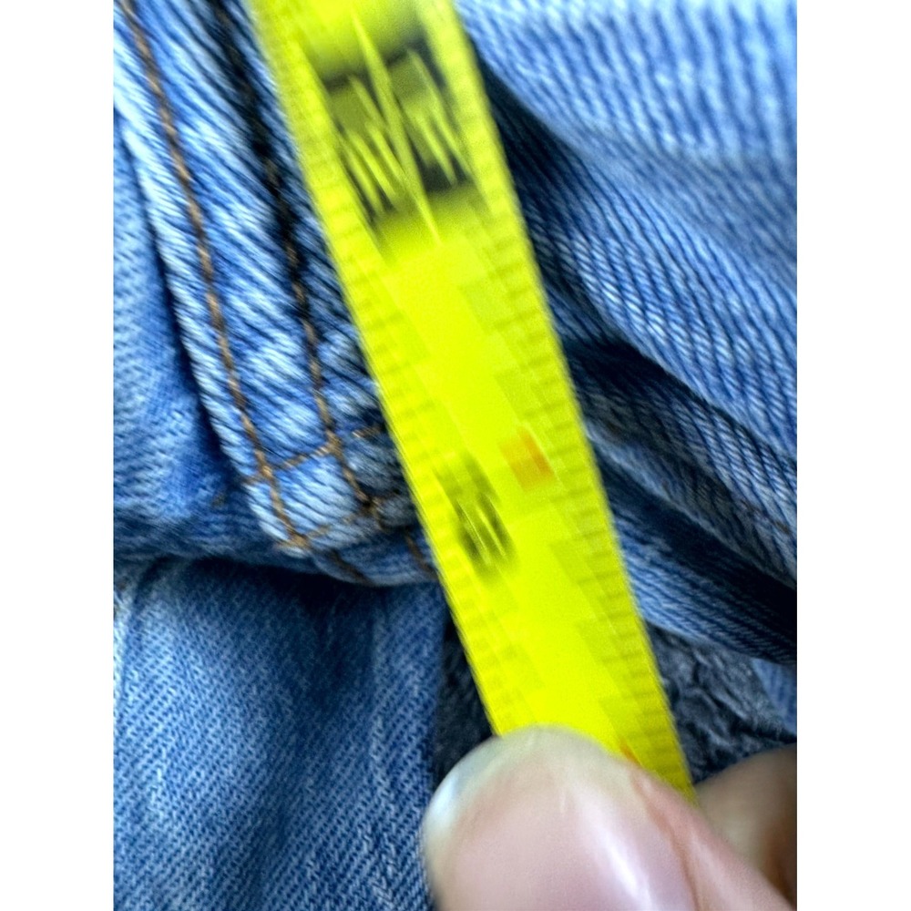 Abercrombie & Fitch 90s Straight Ultra High Rise Jeans Womens 33x16 Blue Denim - Picture 6 of 9